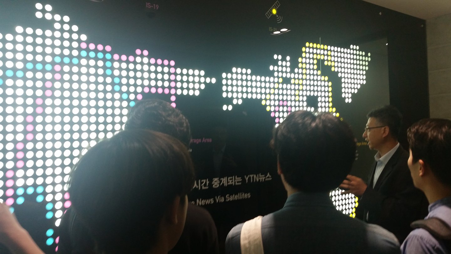 빅데이터소프트웨어공학과 YTN 현장 단체 견학 활동 사진 1