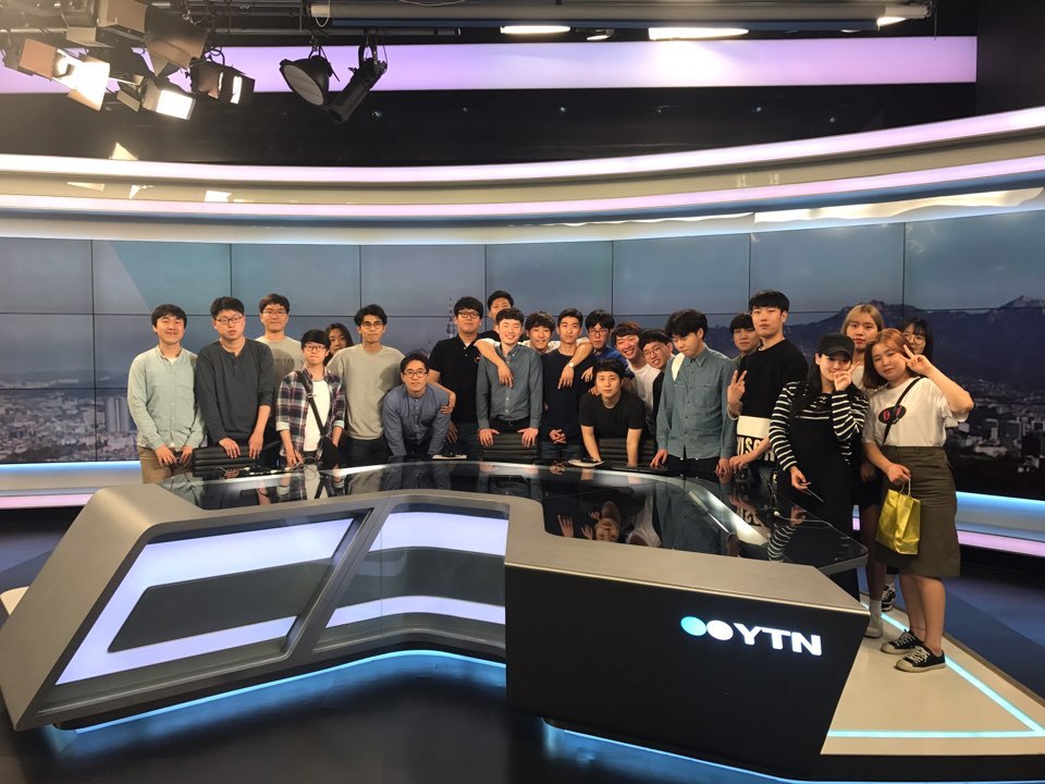 빅데이터소프트웨어공학과 YTN 현장 단체 견학 활동 사진 4