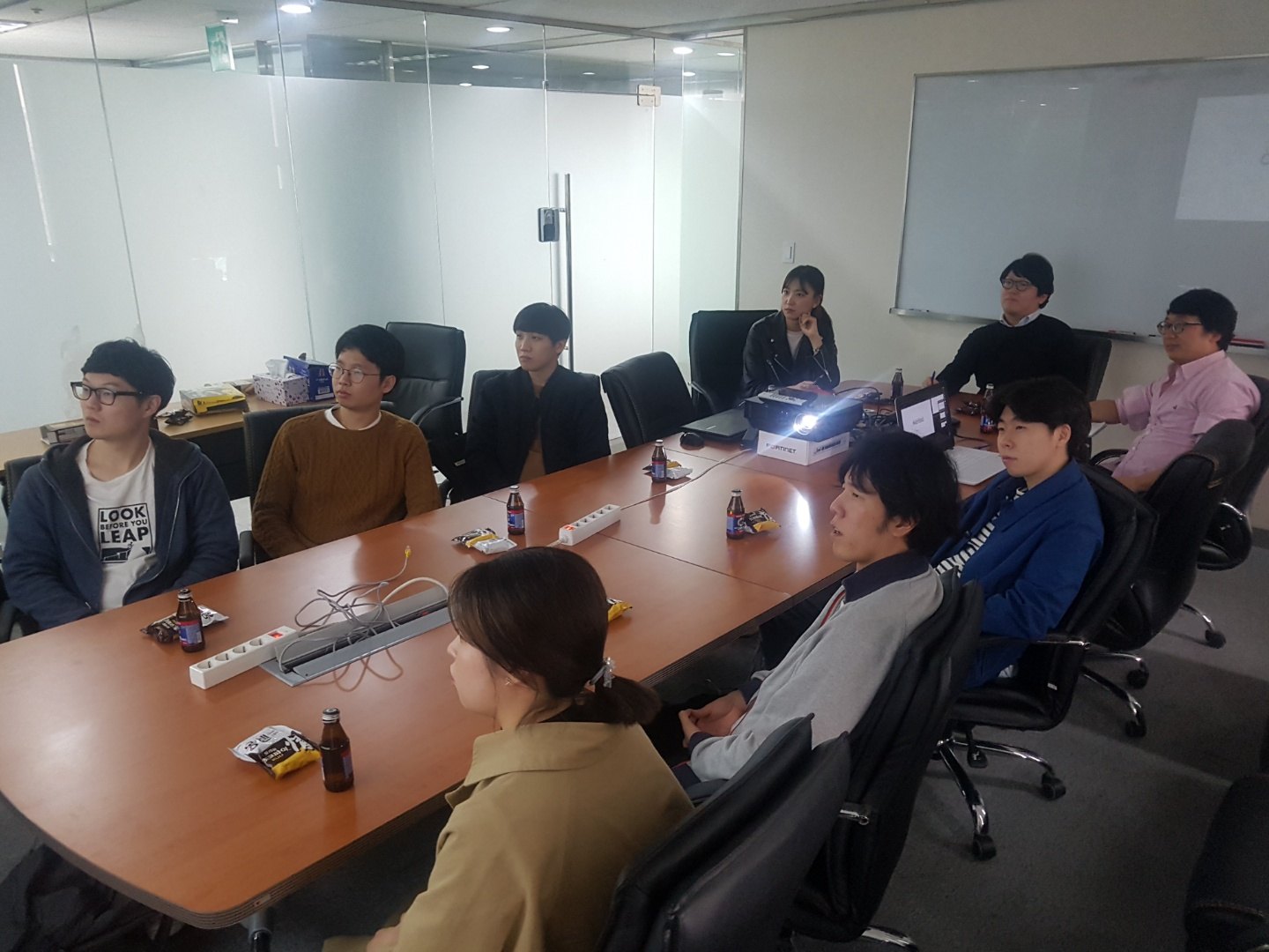 빅데이터소프트웨어공학과 IT서비스전문기업 시스원(SYSONE) 방문 활동 사진 2
