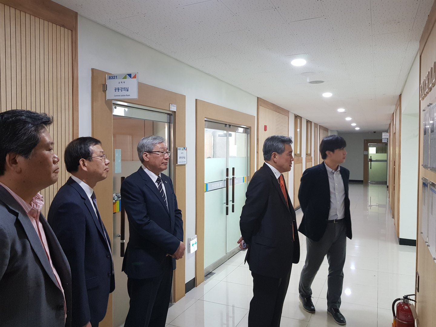 이상돈 국회의원 빅데이터 전문학과인 빅데이터소프트웨어공학과 방문 활동 사진 2