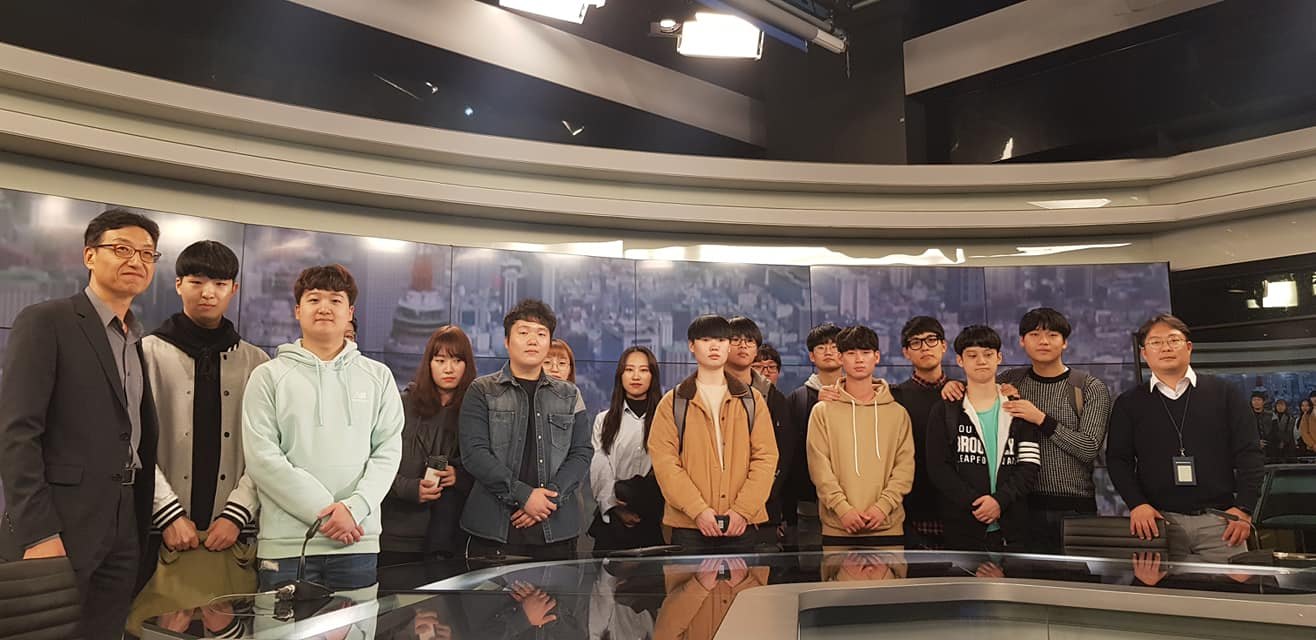 뉴스 전문채널 YTN 견학 활동 사진 2