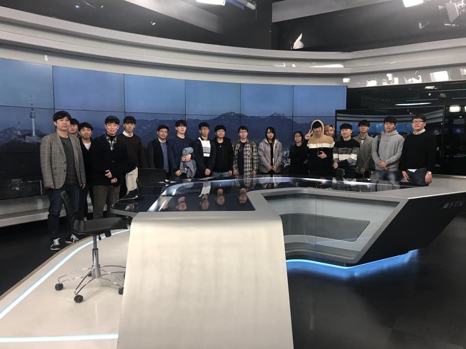뉴스 전문채널 YTN 견학 활동 사진 3